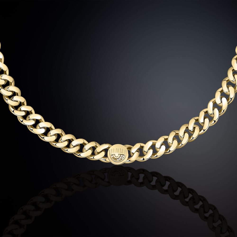 La Petite Story Collana Chiara Ferragni Brand Bossy Chain - J19AUW45