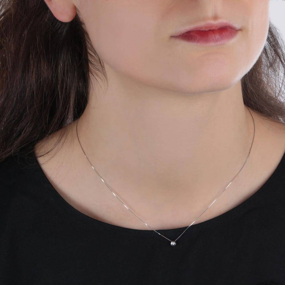 La Petite Story Collana Con Diamanti - Bluespirit Promesse