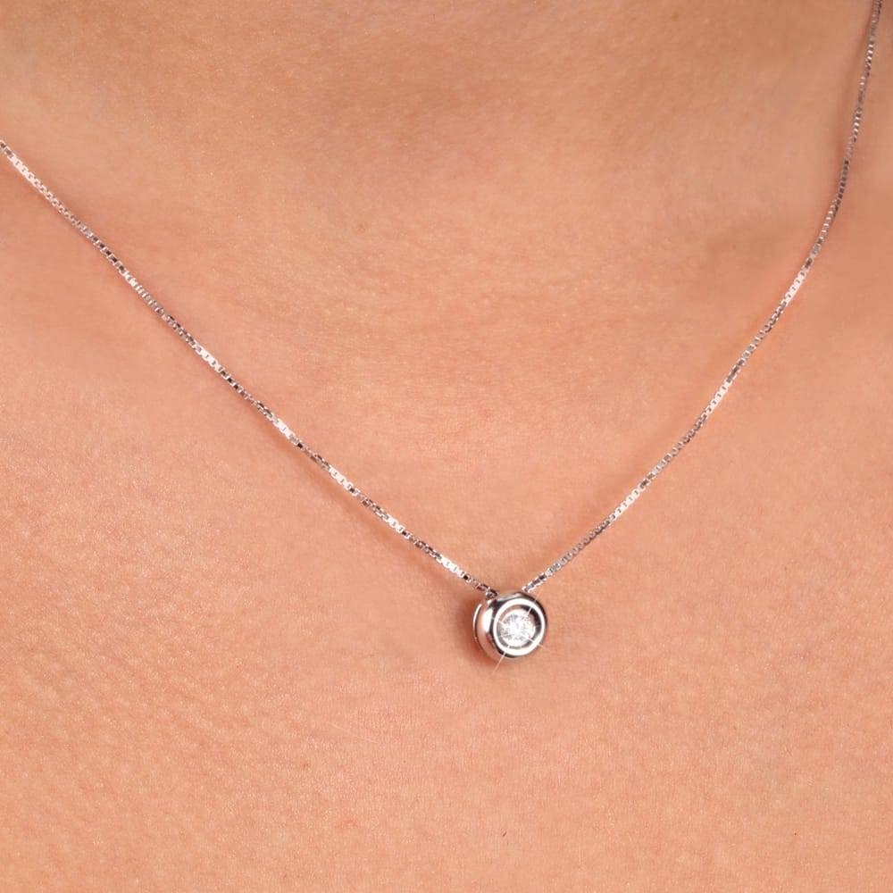 La Petite Story Collana Con Diamanti - Bluespirit Promesse