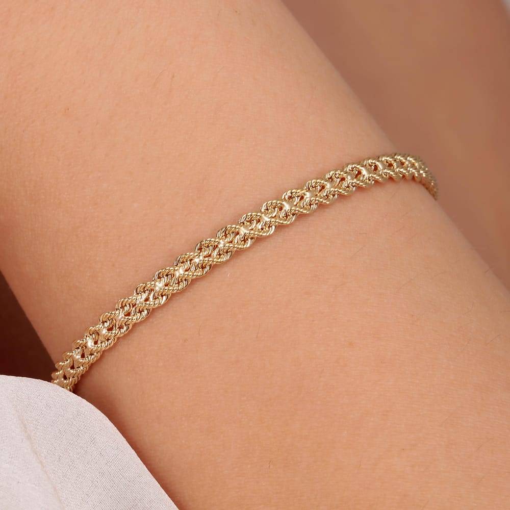 La Petite Story Bracciale In Oro - Corda