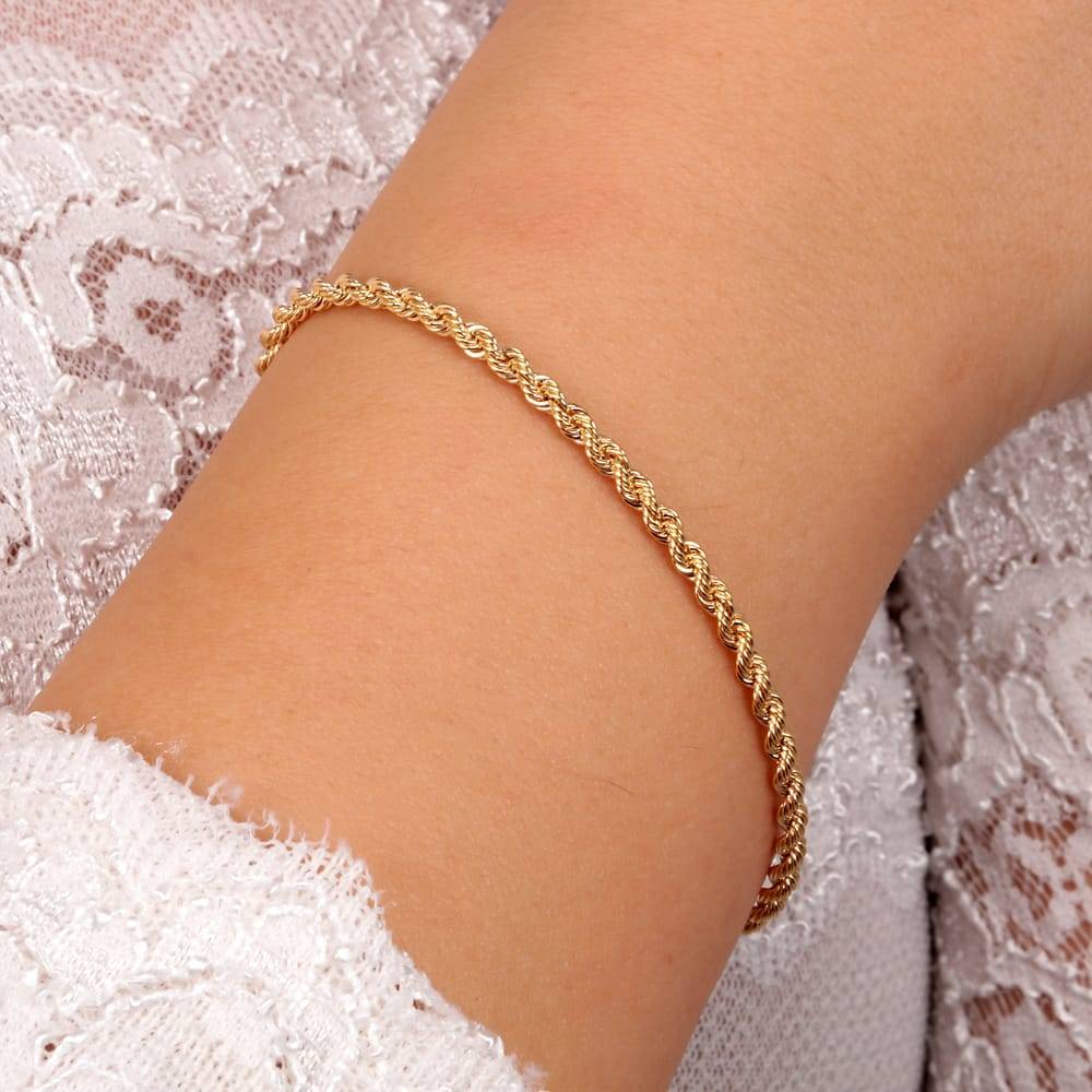 La Petite Story Bracciale In Oro - Corda