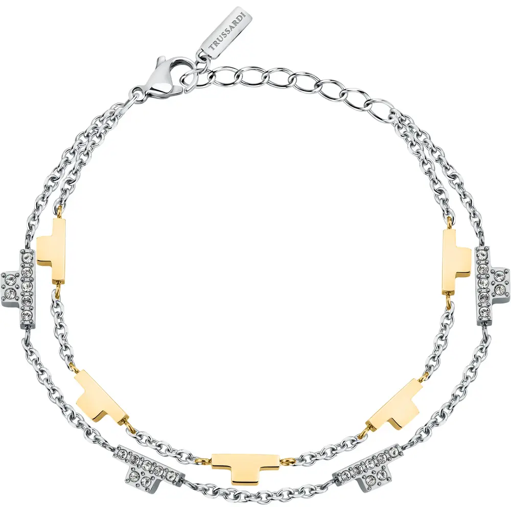 La Petite Story BRACCIALE TRUSSARDI T-LOGO - TJAXC64
