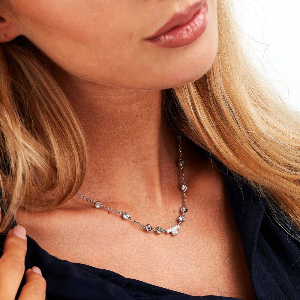 La Petite Story COLLANA TRUSSARDI T-LOGO - TJAXC04