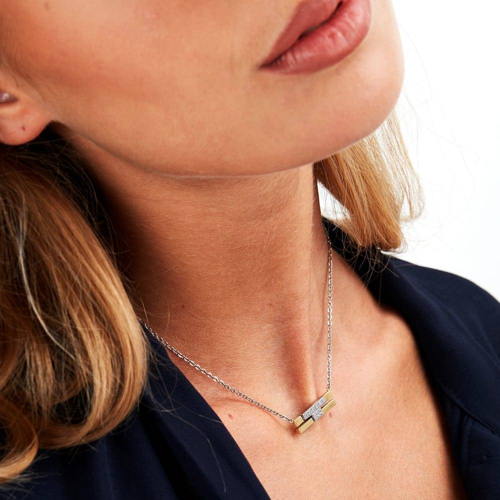 La Petite Story COLLANA TRUSSARDI T-LOGO - TJAXC06