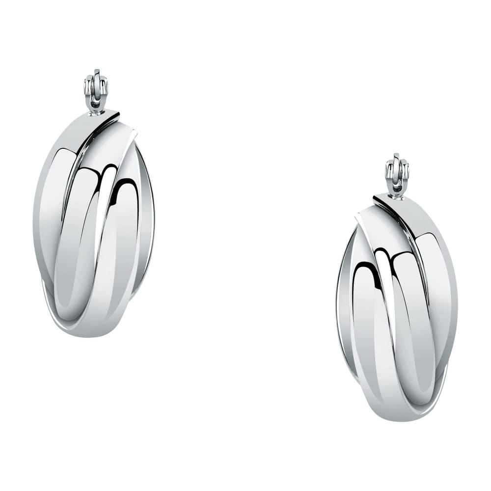 La Petite Story Orecchini A Cerchio - Creole, ⌀20mm