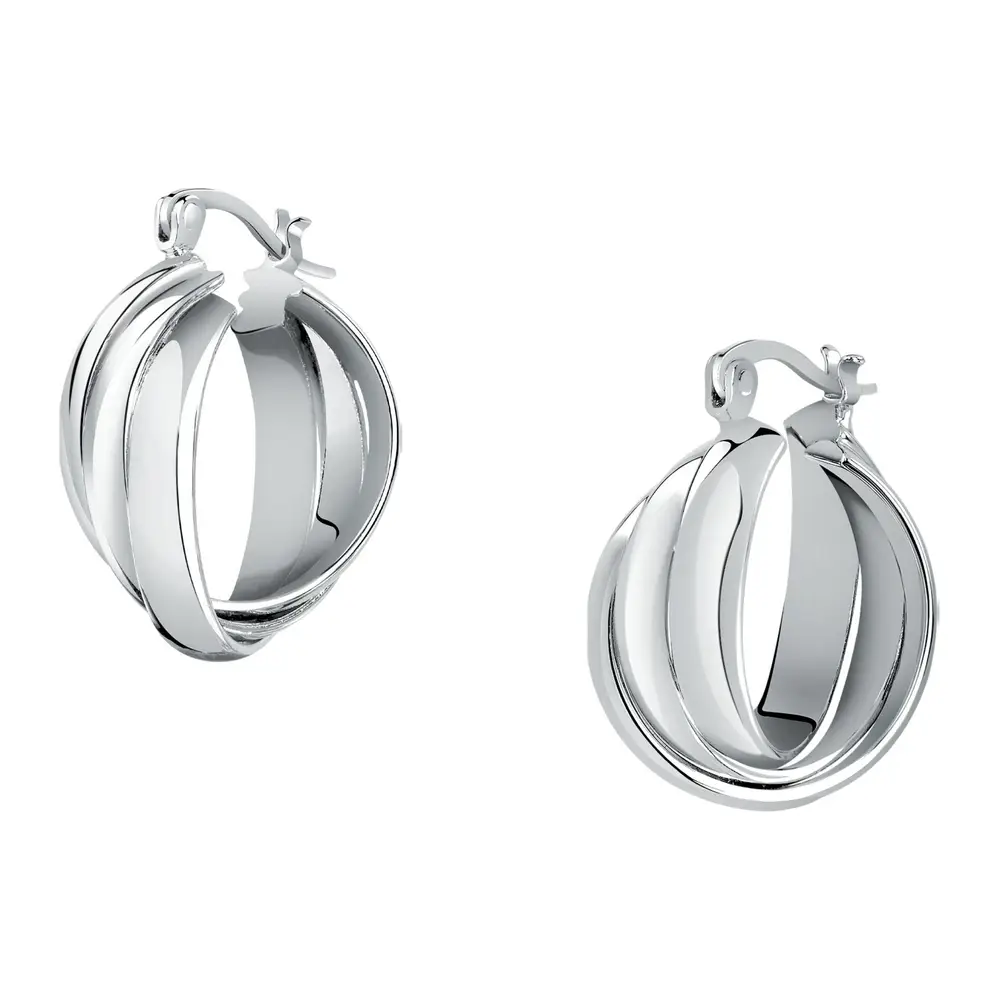 La Petite Story Orecchini A Cerchio - Creole, ⌀20mm