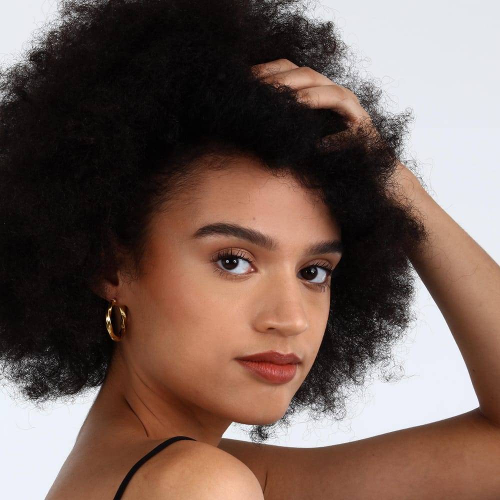 La Petite Story Orecchini A Cerchio - Creole, ⌀30mm