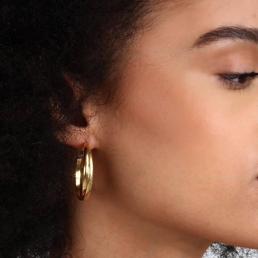 La Petite Story Orecchini A Cerchio - Creole, ⌀35mm