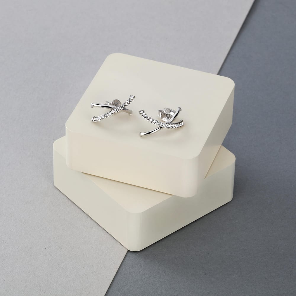 La Petite Story Orecchini A - Creole In Oro, ⌀15mm