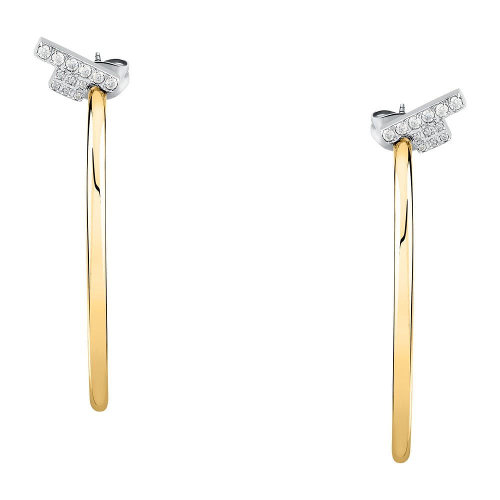 La Petite Story ORECCHINI TRUSSARDI T-LOGO - TJAXC31