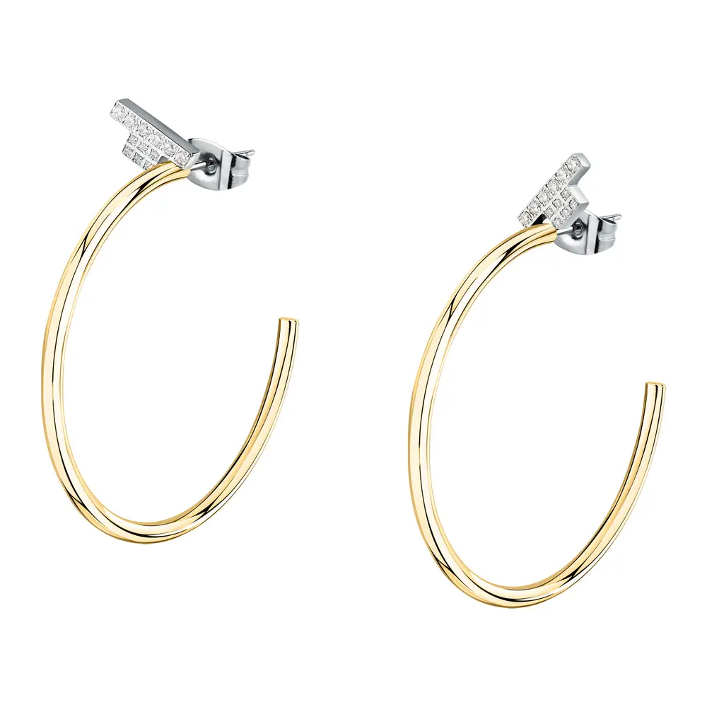 La Petite Story ORECCHINI TRUSSARDI T-LOGO - TJAXC31