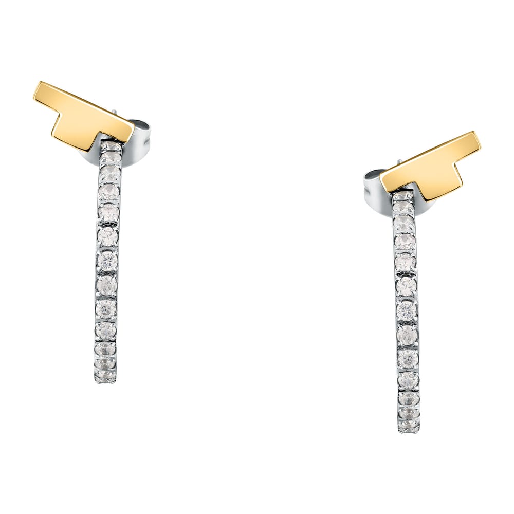 La Petite Story ORECCHINI TRUSSARDI T-LOGO - TJAXC32