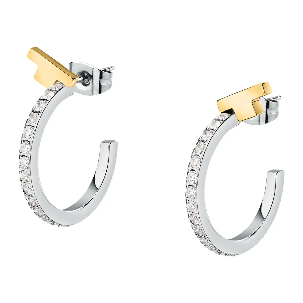 La Petite Story ORECCHINI TRUSSARDI T-LOGO - TJAXC32