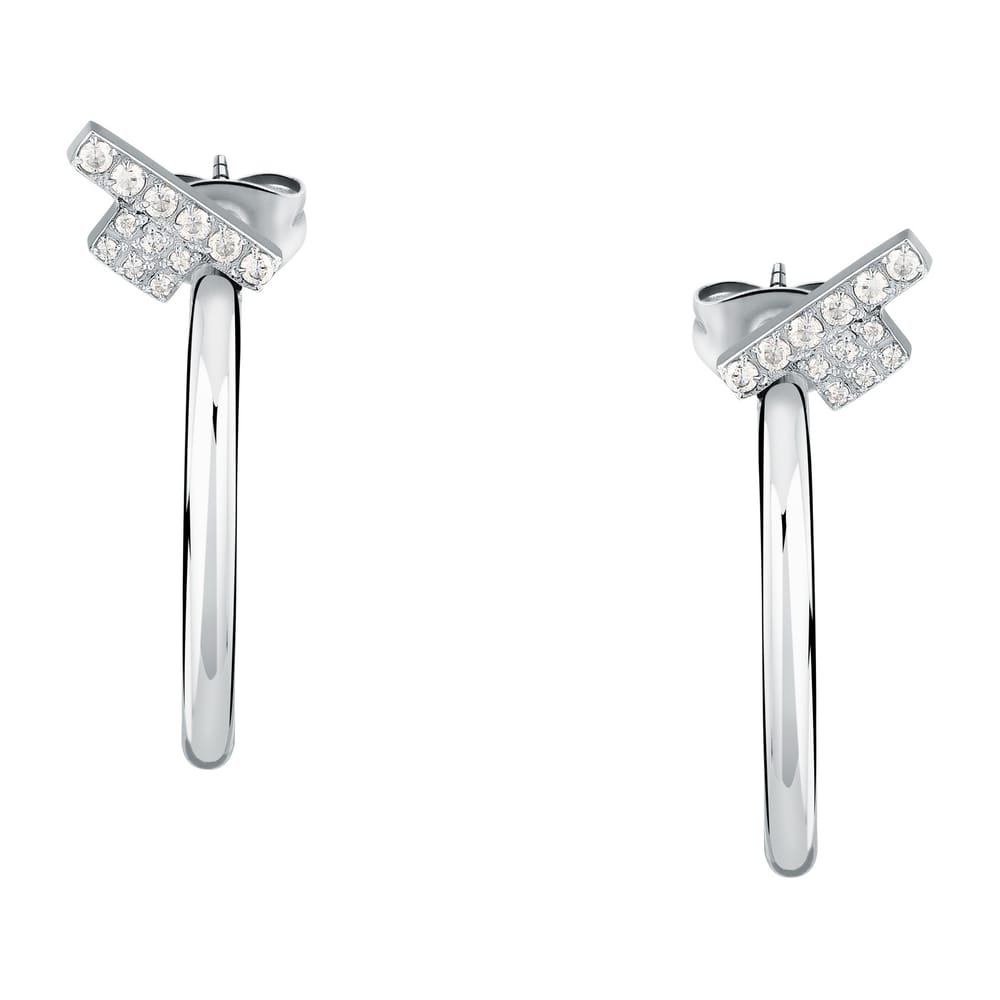 La Petite Story ORECCHINI TRUSSARDI T-LOGO - TJAXC33