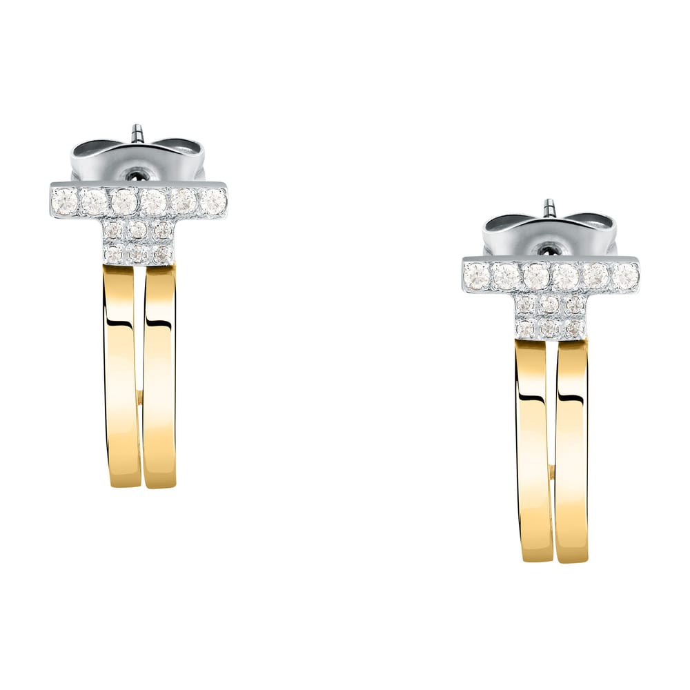 La Petite Story ORECCHINI TRUSSARDI T-LOGO - TJAXC34