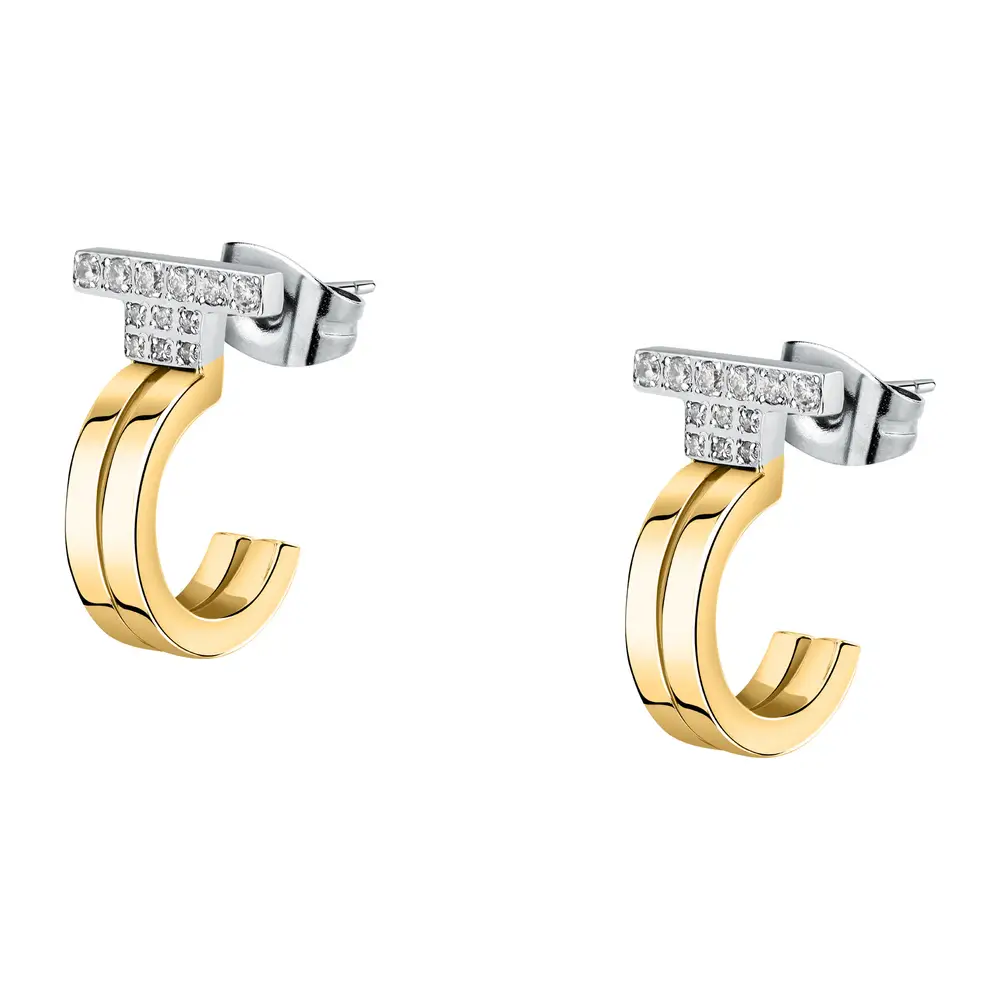 La Petite Story ORECCHINI TRUSSARDI T-LOGO - TJAXC34