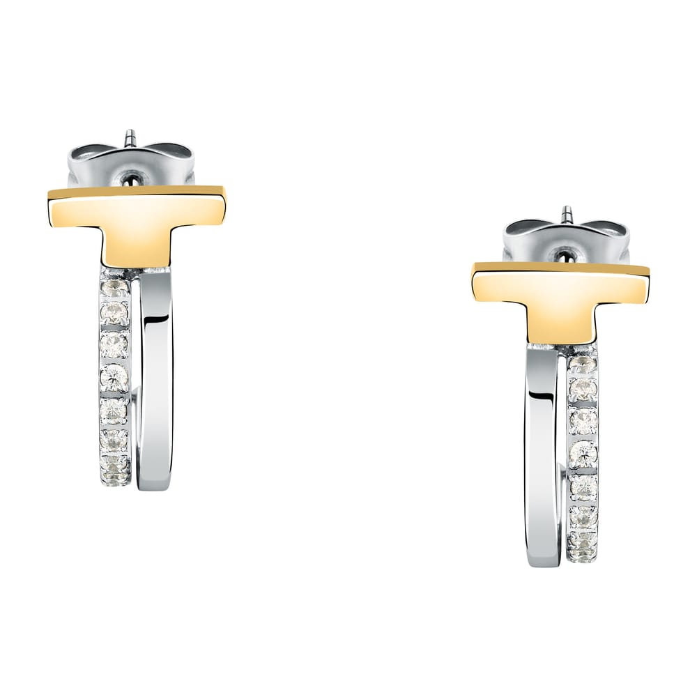 La Petite Story ORECCHINI TRUSSARDI T-LOGO - TJAXC35