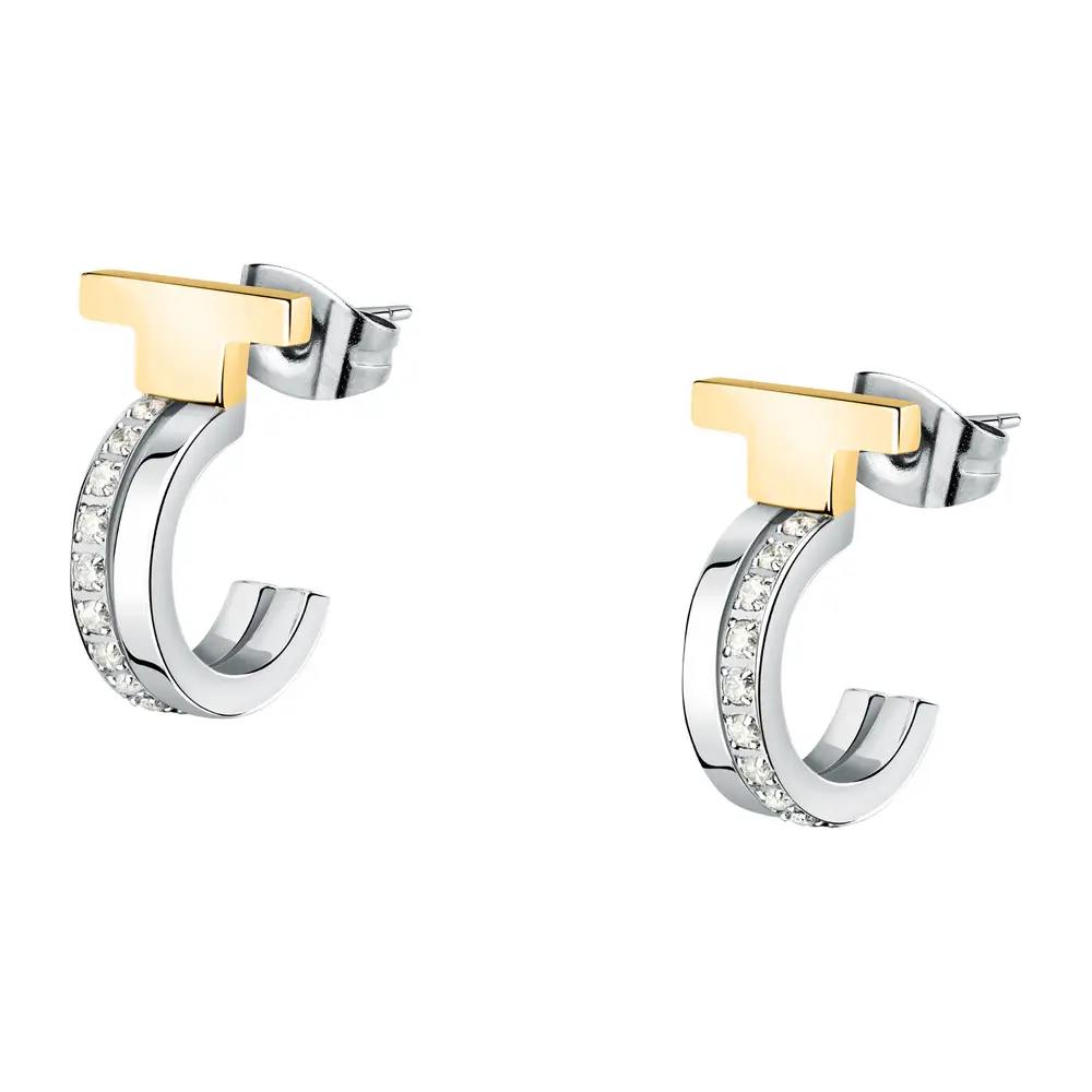 La Petite Story ORECCHINI TRUSSARDI T-LOGO - TJAXC35