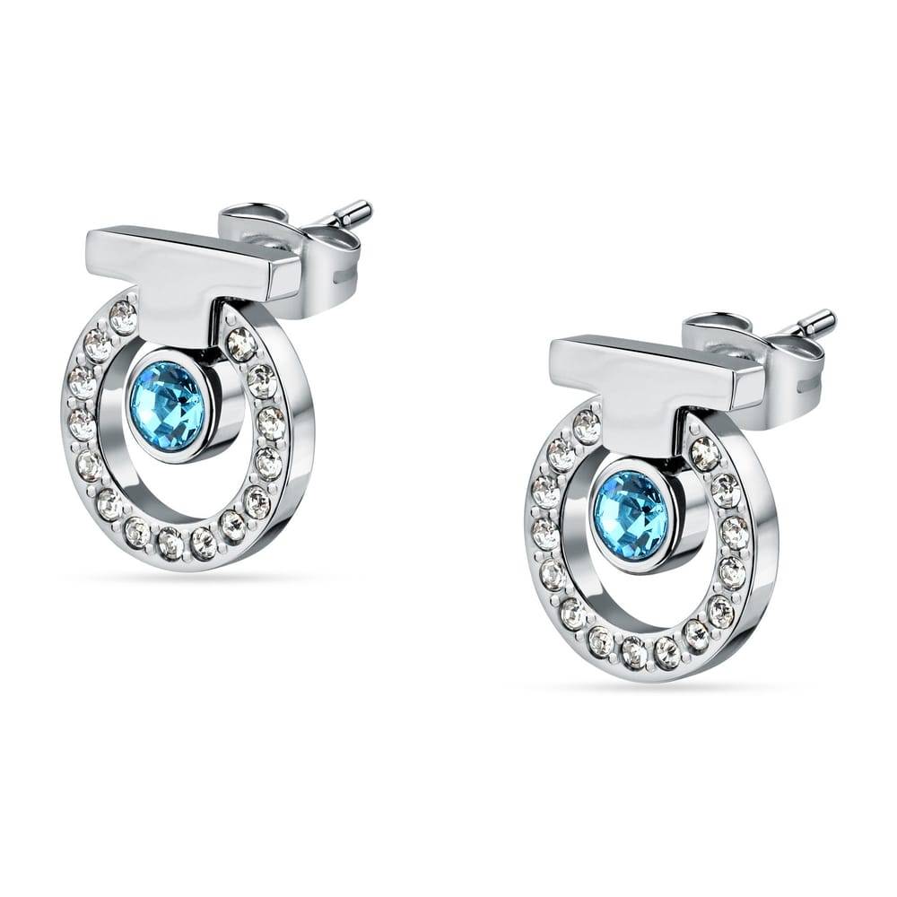 La Petite Story ORECCHINI TRUSSARDI T-LOGO - TJAXC59