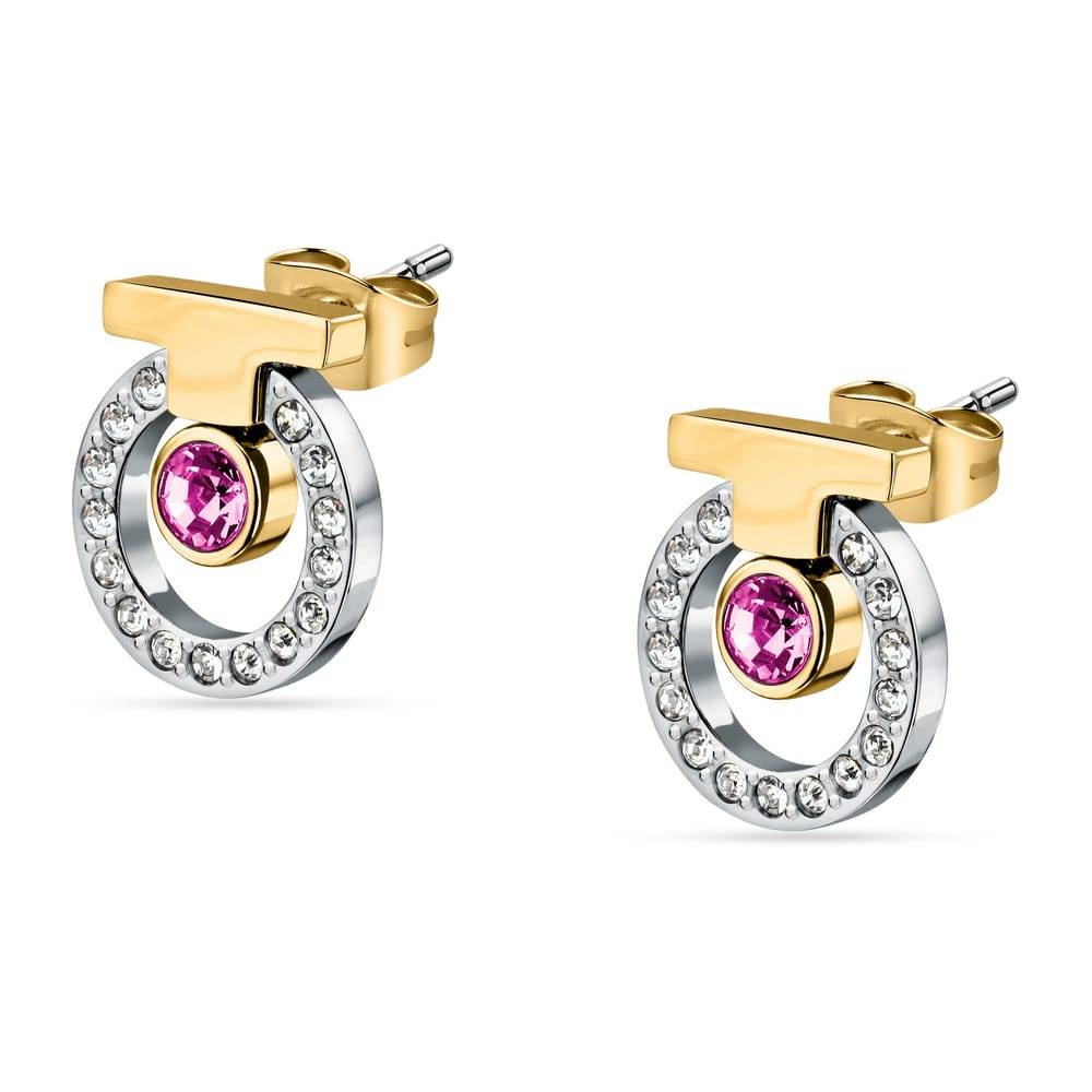 La Petite Story ORECCHINI TRUSSARDI T-LOGO - TJAXC60