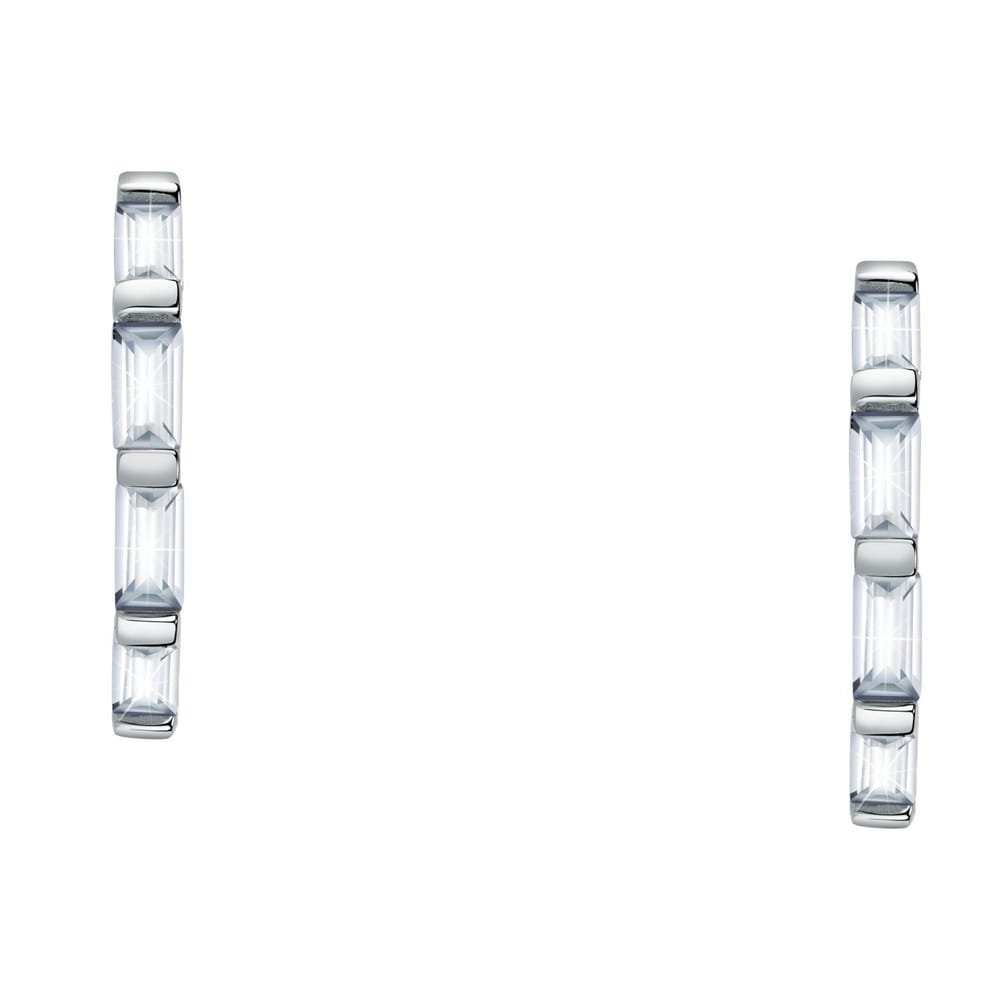 La Petite Story Orecchini A Cerchio - Creole In Argento, ⌀17mm