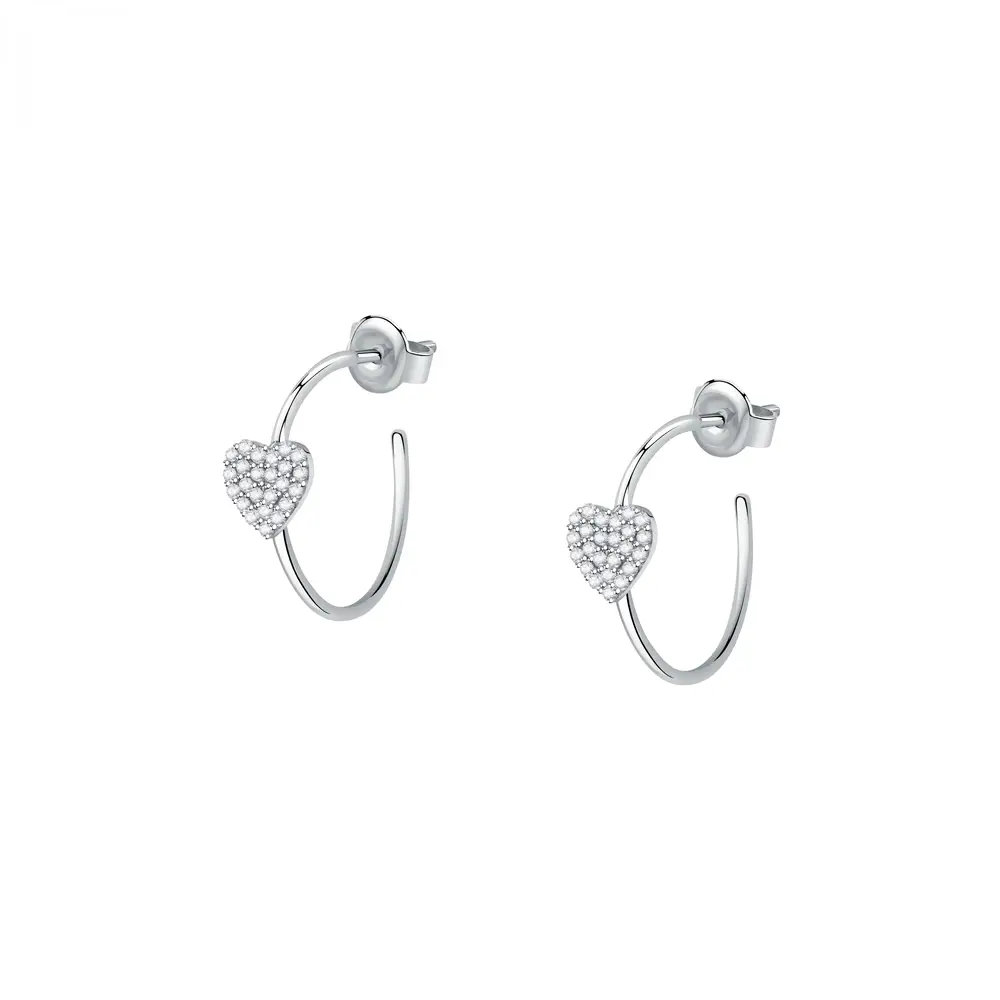 La Petite Story Orecchini A Cerchio - Creole In Oro, ⌀15mm