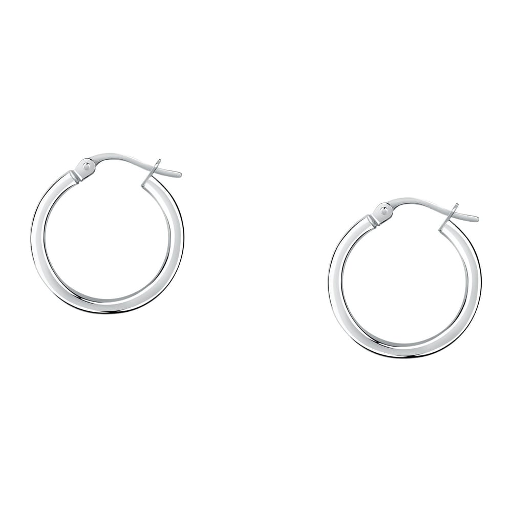 La Petite Story Orecchini A Cerchio - Creole In Oro, ⌀15mm