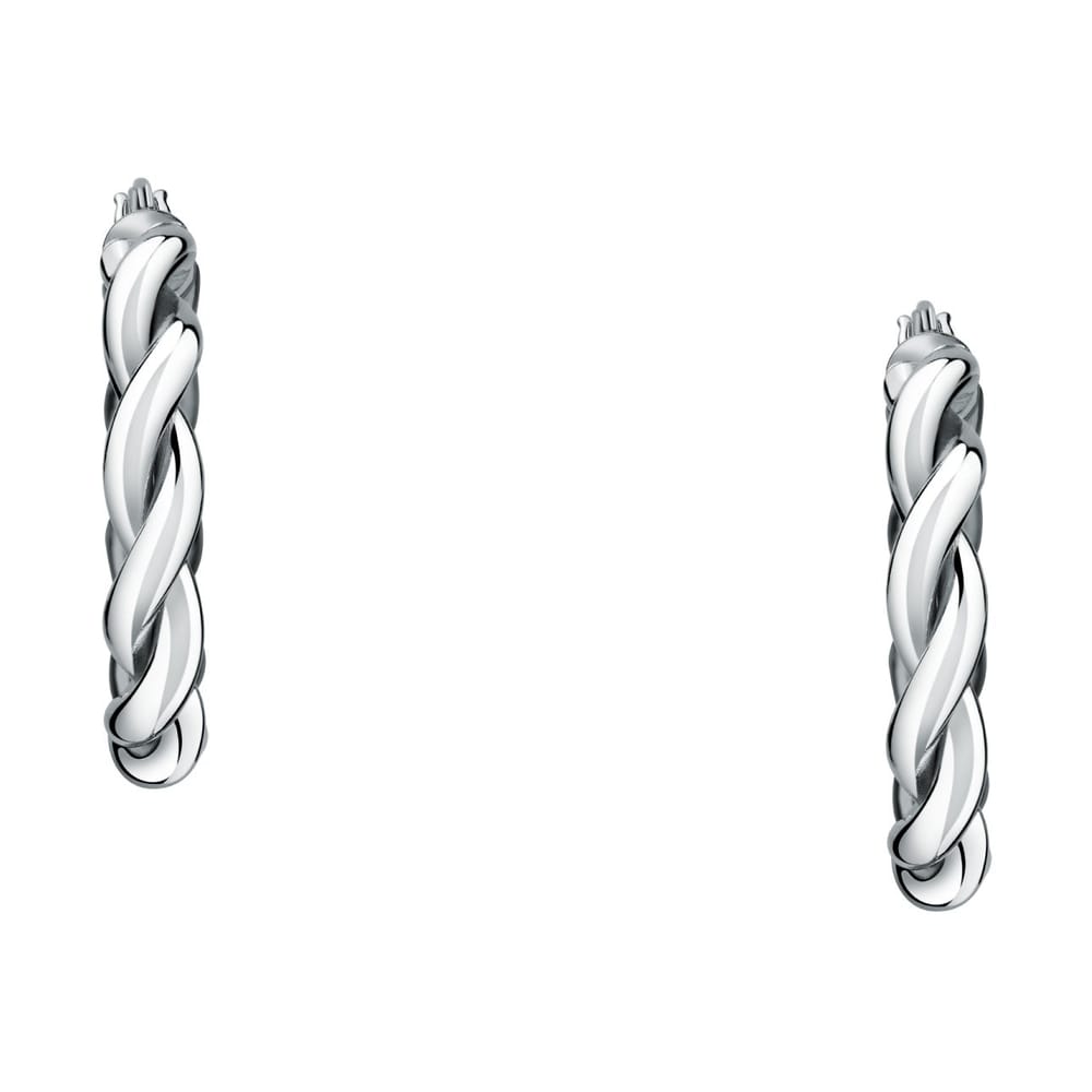 La Petite Story Orecchini A Cerchio - Creole In Oro, ⌀15mm