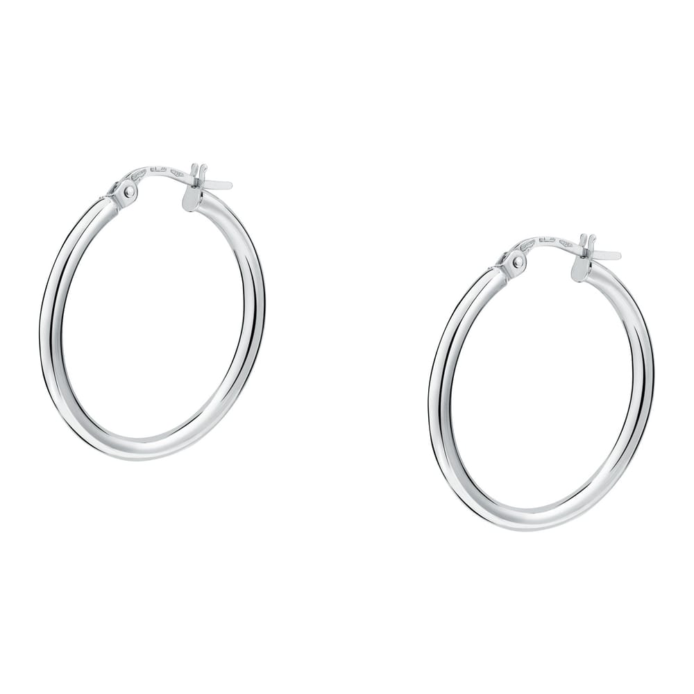 La Petite Story Orecchini a Cerchio - Creole in Oro, ⌀20mm