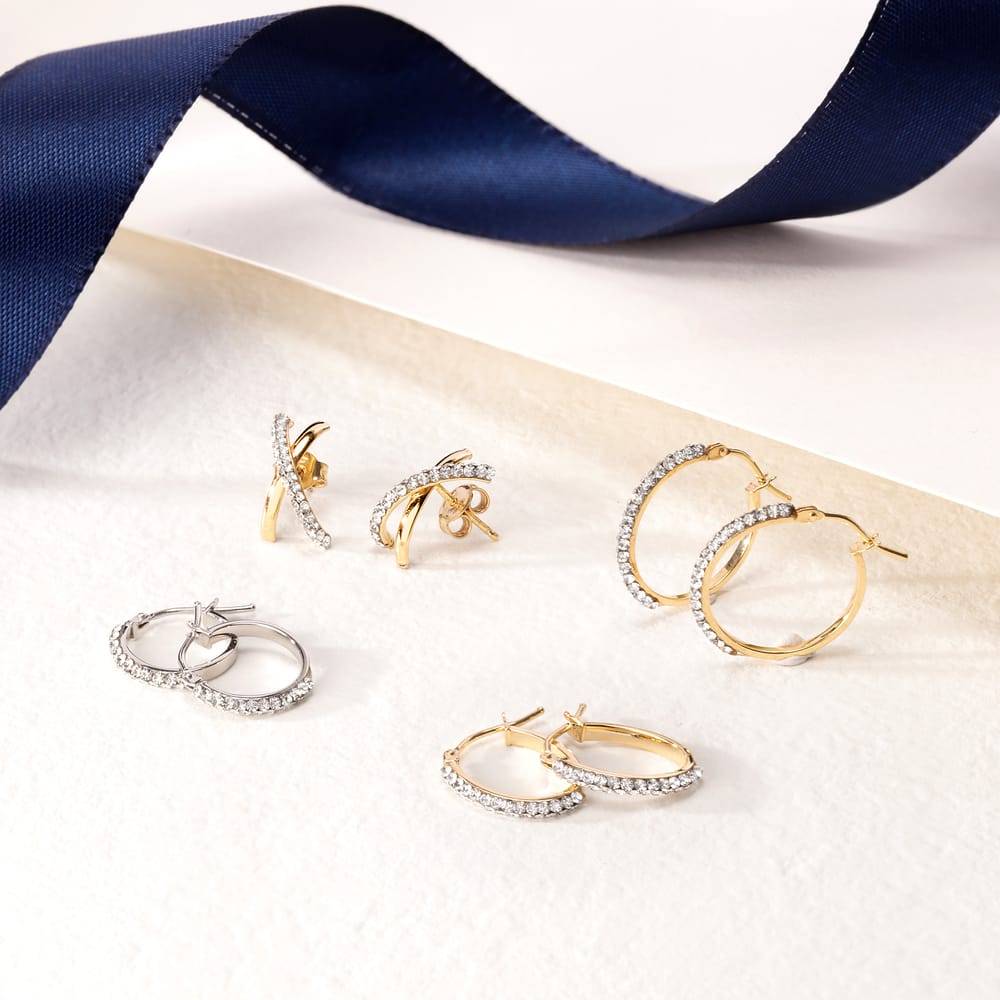 La Petite Story Orecchini A Cerchio - Creole In Oro, ⌀20mm