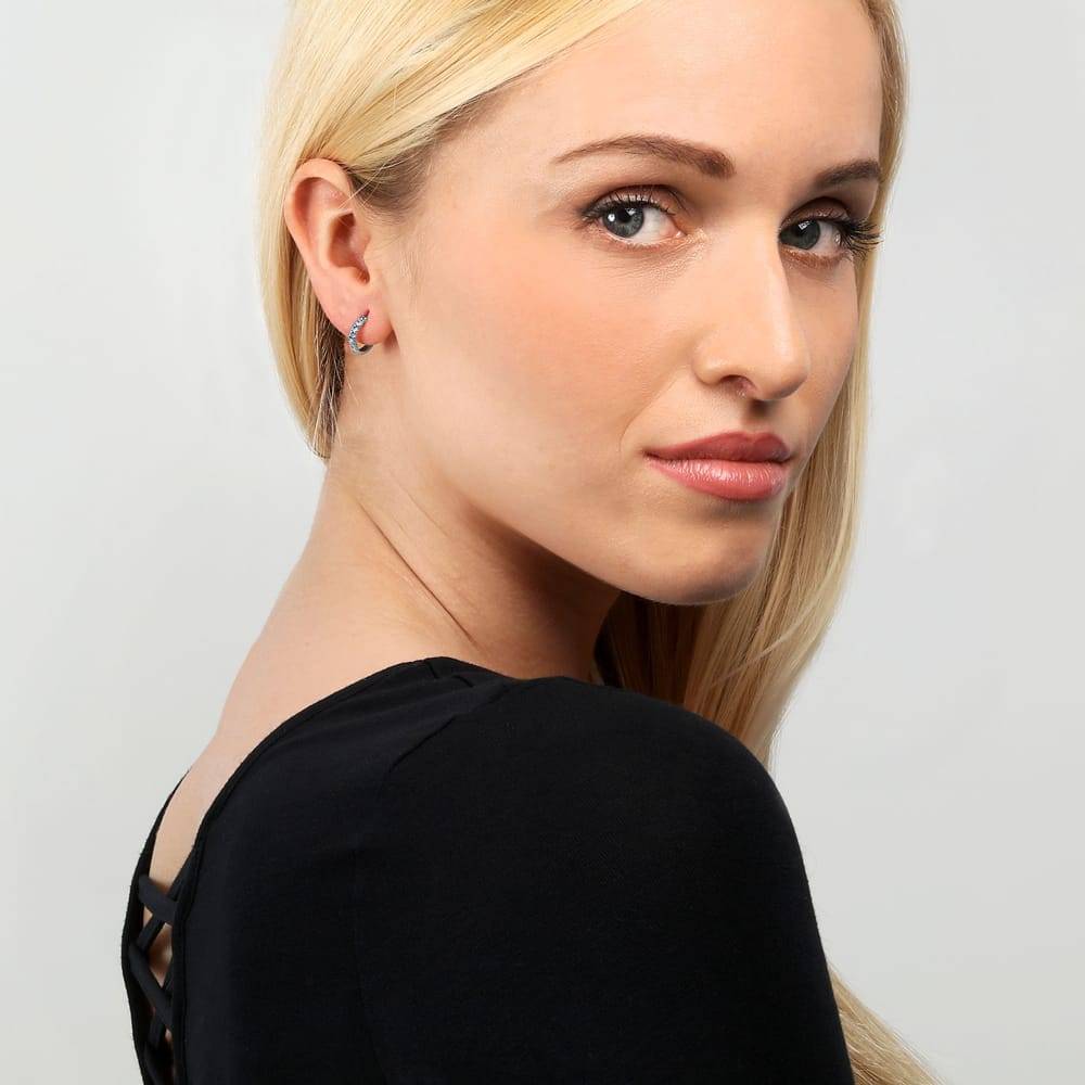 La Petite Story Orecchini A Cerchio - Creole In Oro, ⌀8mm