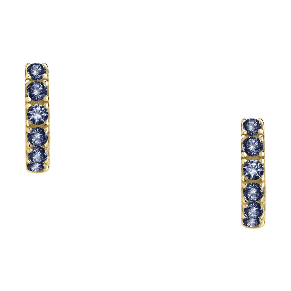 La Petite Story Orecchini A Cerchio - Creole In Oro, ⌀8mm