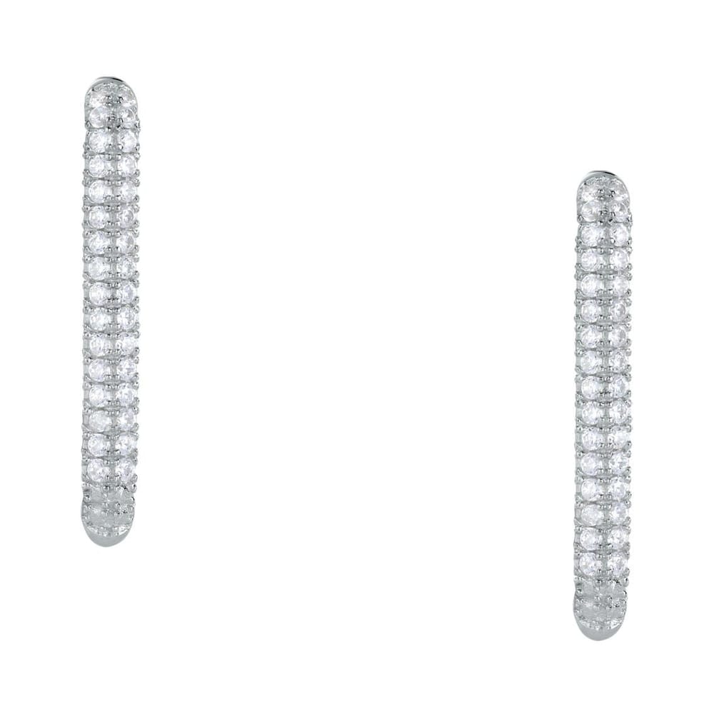 La Petite Story Orecchini A - Creole In Argento, ⌀15x25mm