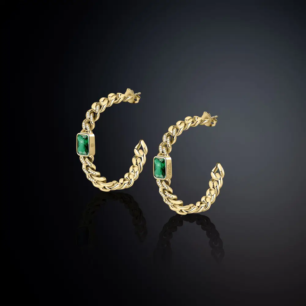 La Petite Story Orecchini Chiara Ferragni Brand Bossy Chain - J19AUW33