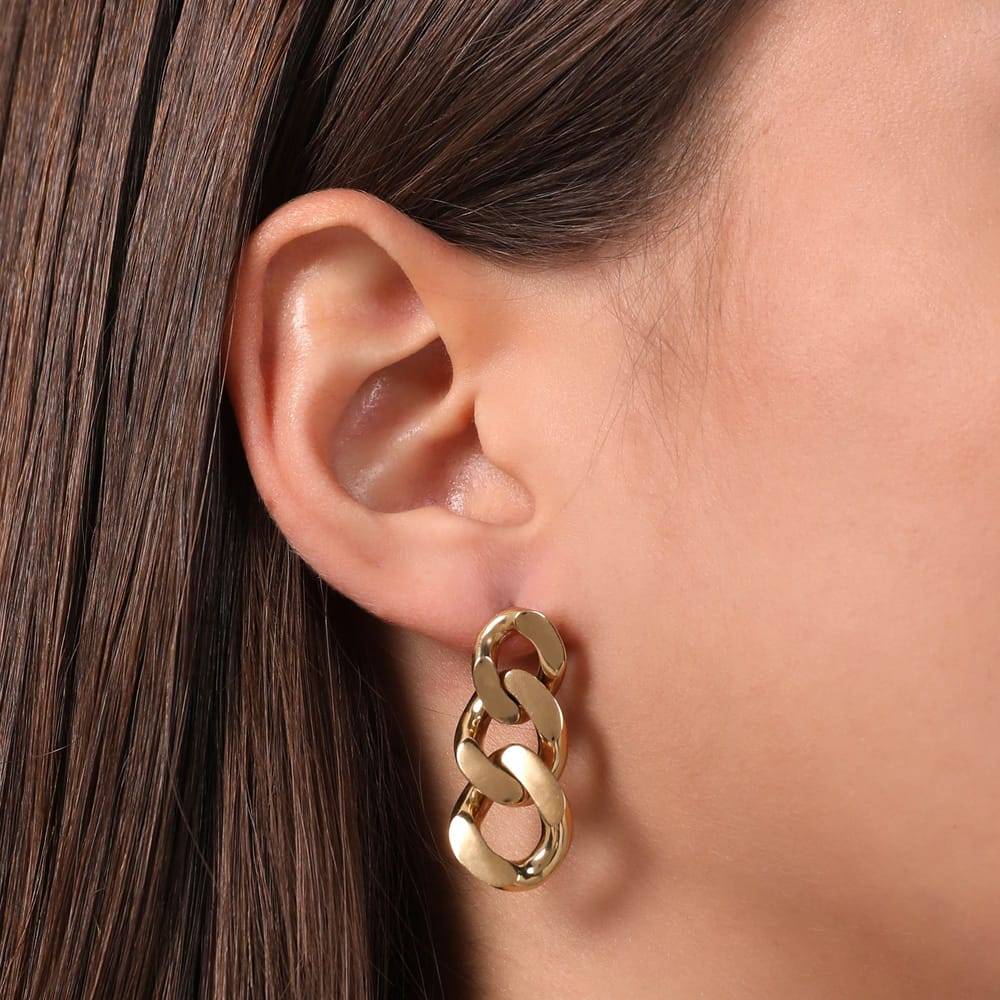 La Petite Story Orecchini Chiara Ferragni Brand Bossy Chain - J19AUW12