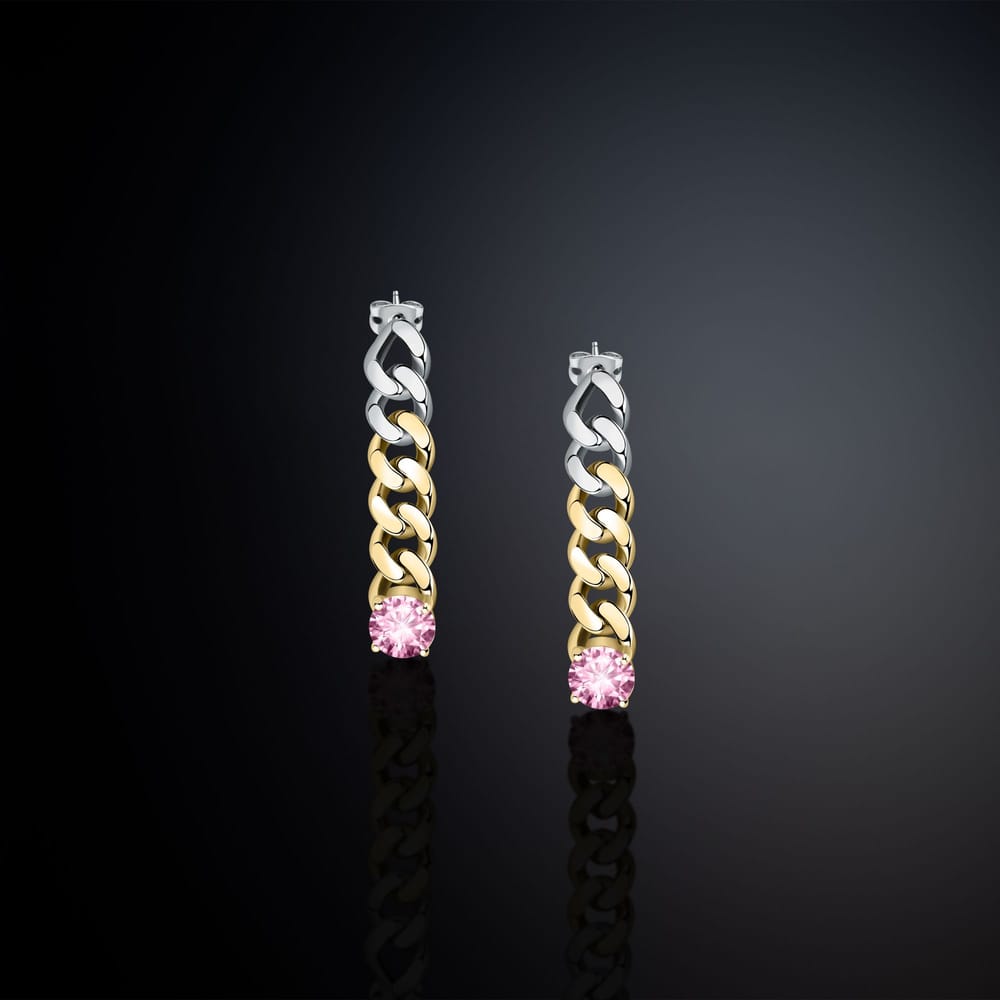 La Petite Story Orecchini Chiara Ferragni Brand Bossy Chain - J19AUW27
