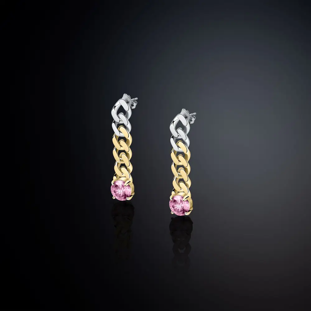 La Petite Story Orecchini Chiara Ferragni Brand Bossy Chain - J19AUW27