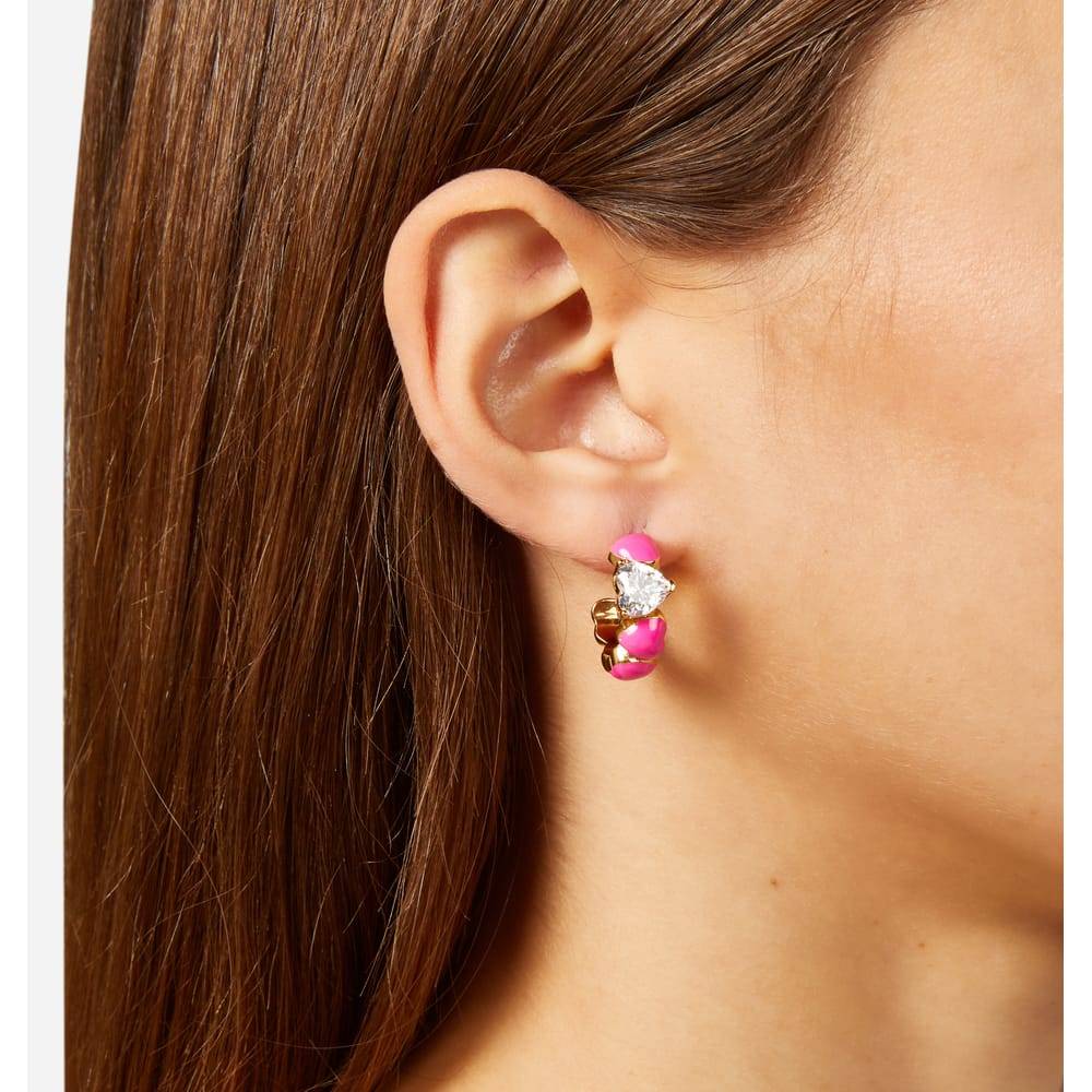 La Petite Story Orecchini Chiara Ferragni Brand Cuoricino Neon - J19AWD05