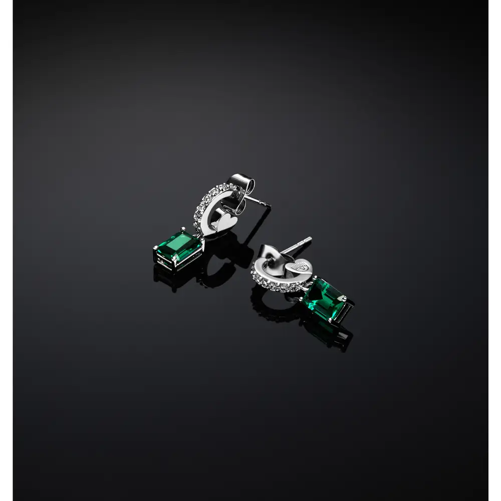 La Petite Story Orecchini Chiara Ferragni Brand Emerald - J19AWJ16