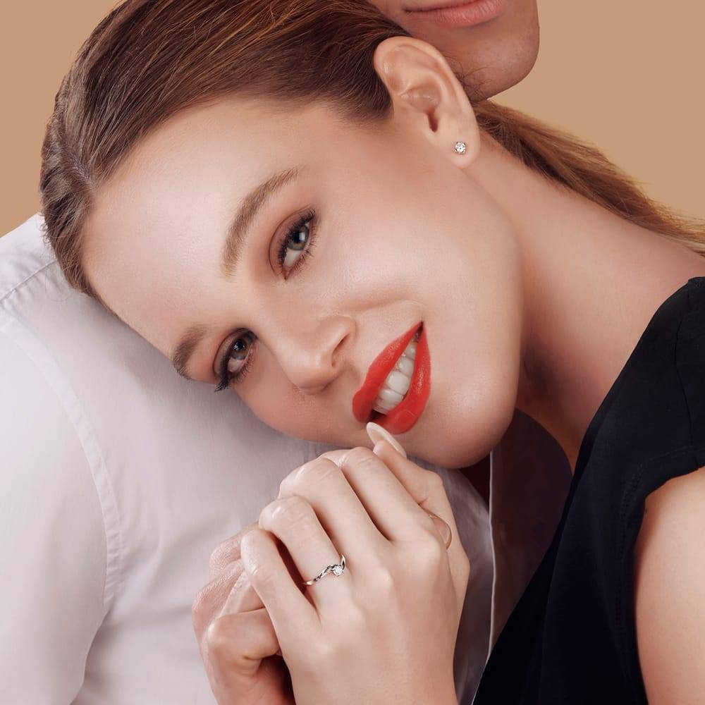 La Petite Story Orecchini Con Diamanti - Bluespirit Promesse