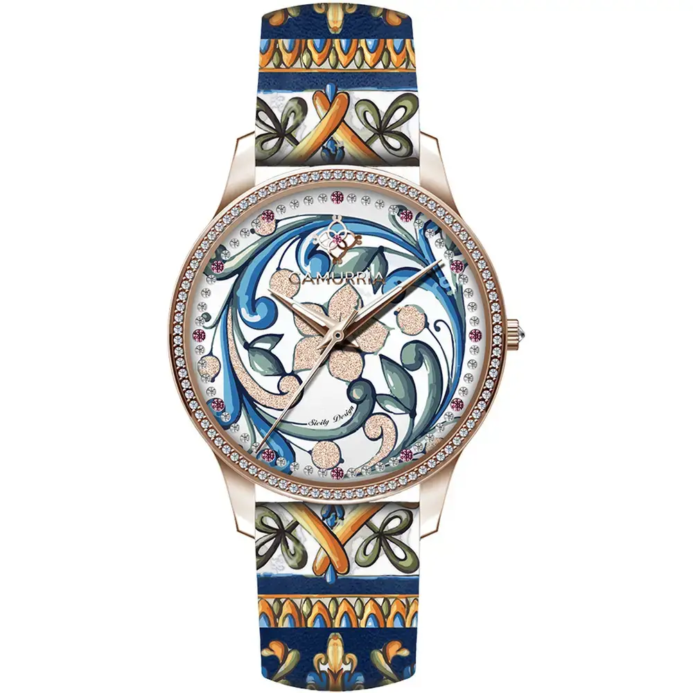 La Petite Story OROLOGIO CAMURRÌA A MAIOLICA - CJ.CW07RT1