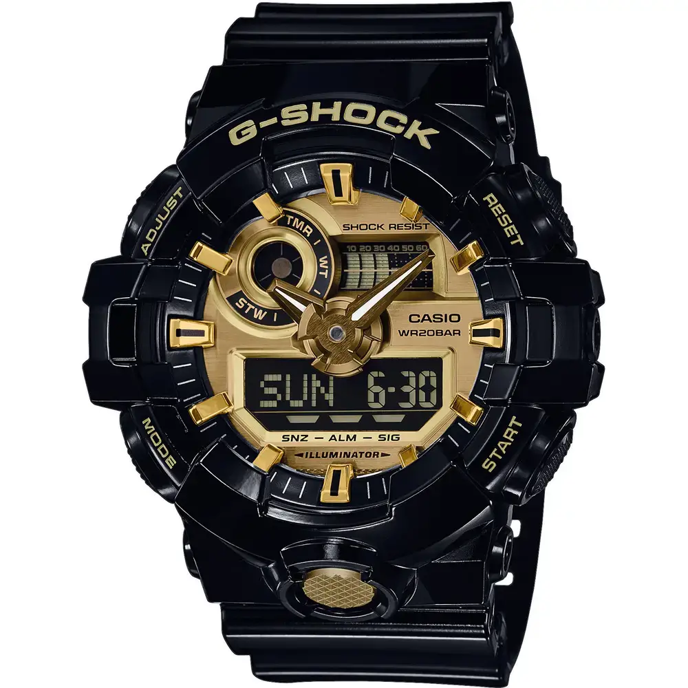 La Petite Story Orologio G-Shock SHOCK-RESISTANT - GA-710GB-1AER