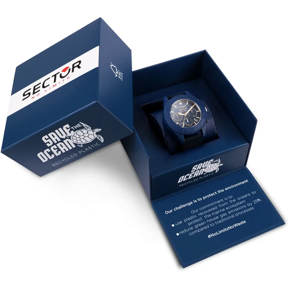 La Petite Story OROLOGIO SECTOR SAVE THE OCEAN - R3271739001