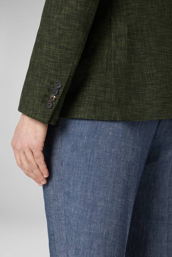 Lab. Pal Zileri Giacca Brera In Misto Lana, Cotone E Nylon