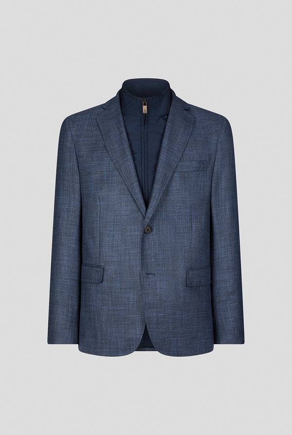 Lab. Pal Zileri Giacca Scooter con pettorina anti-vento removibile