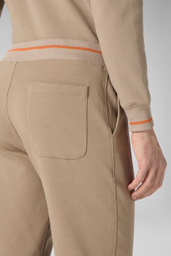 Lab. Pal Zileri Jogger In Felpa Con Eleastico Sul Fondo