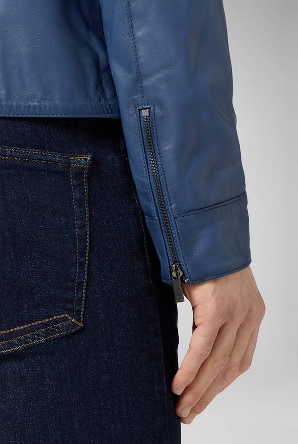 Lab. Pal Zileri Biker In Nappa Color Anice