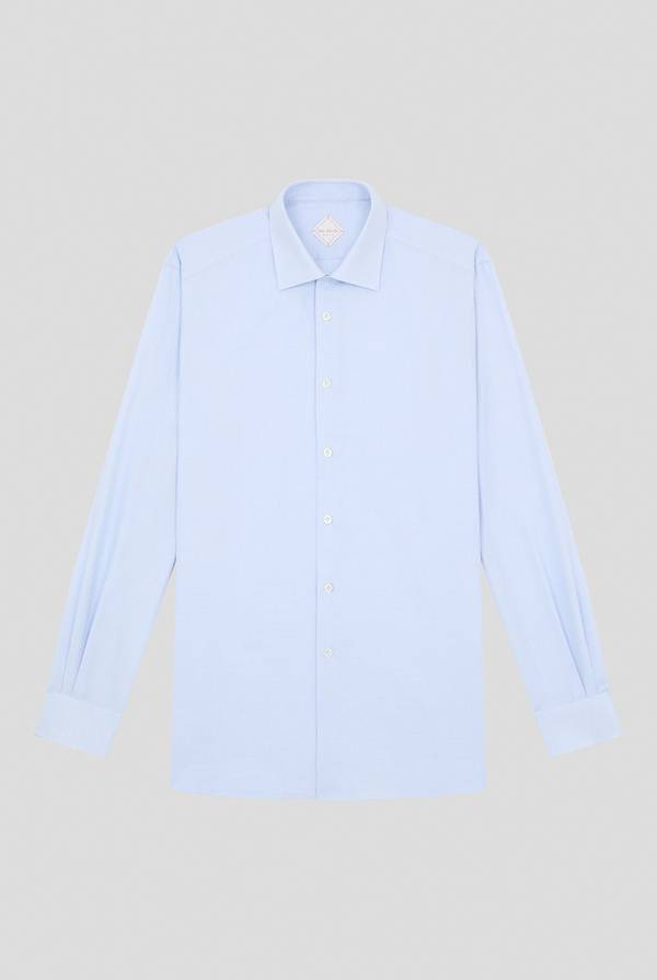 Lab. Pal Zileri Camicia azzurra con micro struttura