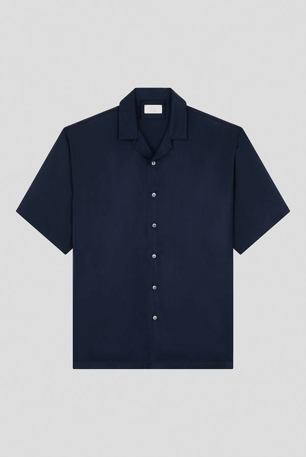 Lab. Pal Zileri Camicia bowling blu navy