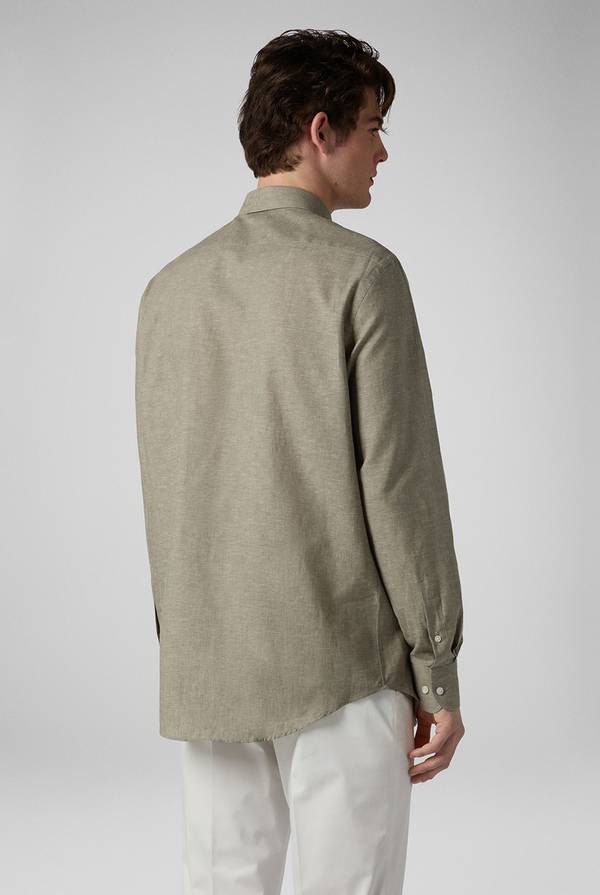 Lab. Pal Zileri Camicia In Lino E Cotone